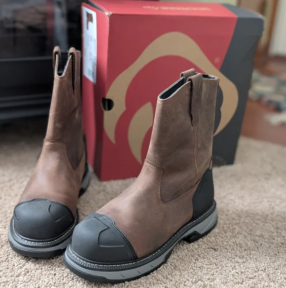 *SOLD* NIB Wolverine 10" ReForce CarbonMax Comp Toe WP Work Boots (Men's 11 EW) - Picture 3 of 16